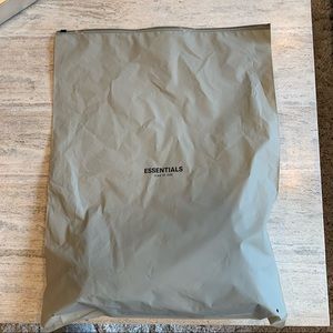 Fear of God Essentials Black Track Jacket